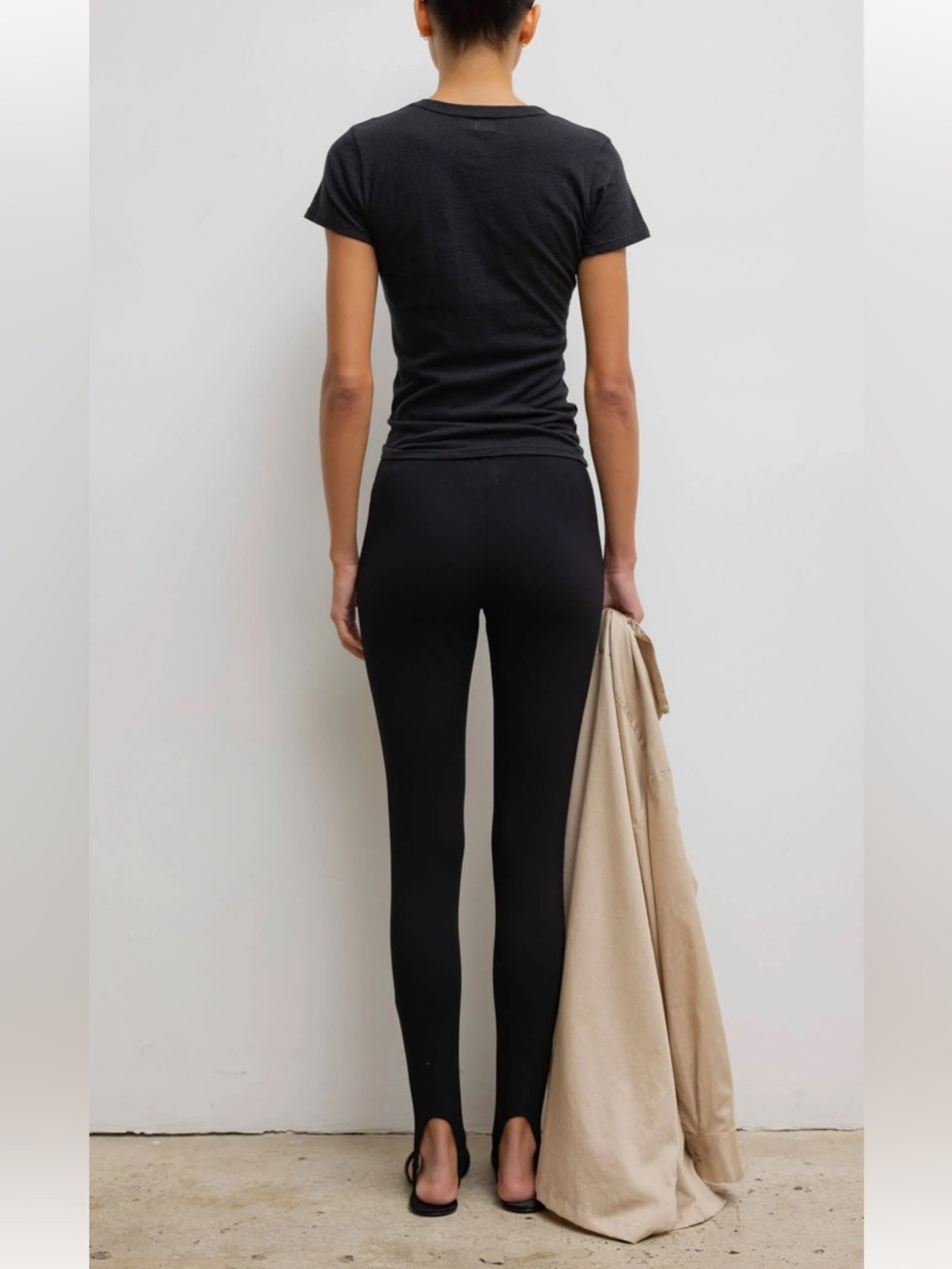 Leset Rio Stirrup Pant Black Sz M - Picture 3 of 12